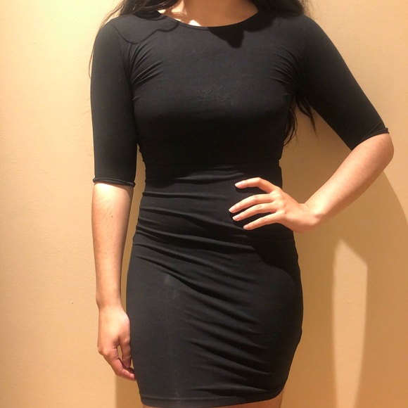 Aritzia Talula Black Lace Dress